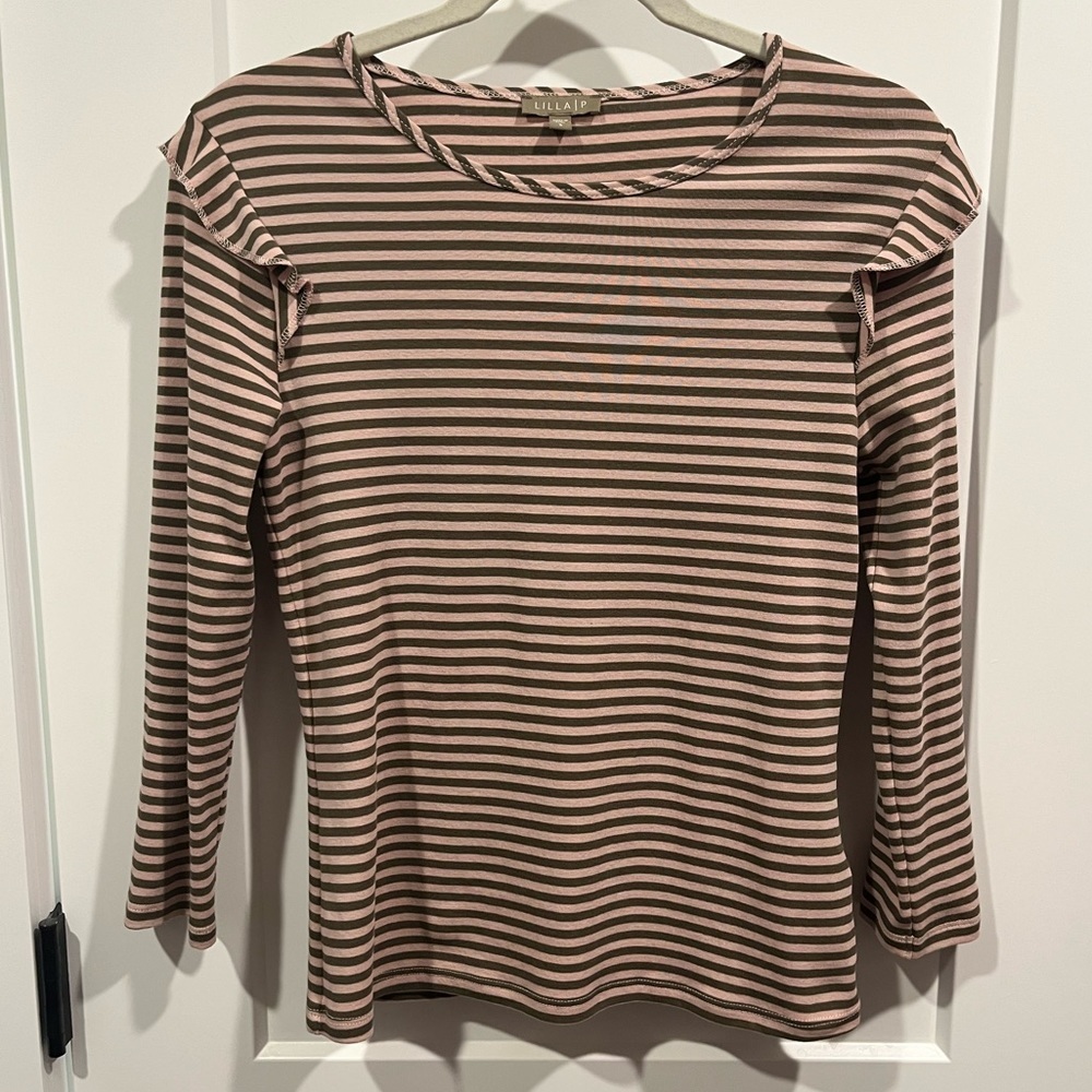 Lilla P Long Sleeve Striped Tee